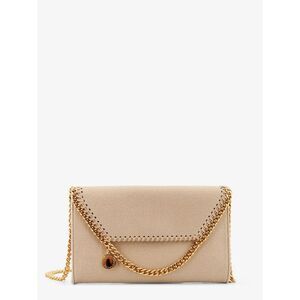 Stella Mccartney Women Falabella Wallet Shaggy Deer Crossbody Bag